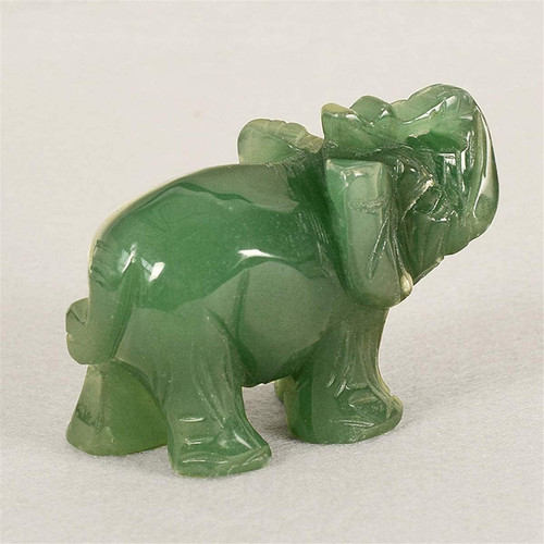 Green elephant ornament - elephant,